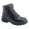 Avenger Boots: Men's A8224 Black Steel Toe 6" Waterproof Builder EH Work Boot