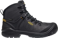 Keen Utility: Men's 1025692 Black Steel Grey Dearborn 6" Waterproof Work Boot