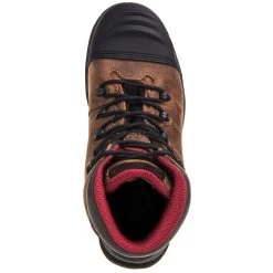 Avenger Boots: Men's 7546 Brown Puncture-Resistant Non-Metallic Composite Toe Waterproof Work Boots -Work Shoes Store avenger a7546 t 001