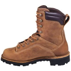 Danner Boots: Men's 17315 EH Brown Waterproof USA-Made Quarry Boots -Work Shoes Store banner 17315 i 01