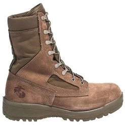 Belleville Boots: Men's 590 USMC USA-Made Brown Hot Weather Combat Boots -Work Shoes Store belleville 590 o 01