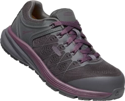 Keen Utility Shoes: Women's 1026985 Magnet Prune Purple Carbon Toe Vista ESD Energy Work Shoe