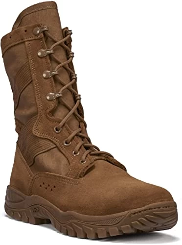 Belleville Boots: Men's C320 USA-Made Dark Tan One Xero Assault Military Boots 3 Belleville Boots: Men's C320 USA-Made Dark Tan One Xero Assault Military Boots
