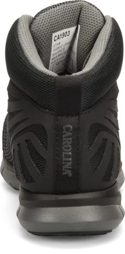 Carolina Boots: Men's CA1903 Black Gust HI Aluminum Toe Lightweight Athletic Work Boot -Work Shoes Store ca1903 500xauto heel