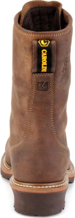 Carolina Boots: Men's CA1904 Waterproof EH Composite Toe Linesman Boots -Work Shoes Store ca1904 500xauto heel
