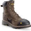 Carolina Boots: Men's CA2559 Brown 8” Composite Toe Workflex Work Boots
