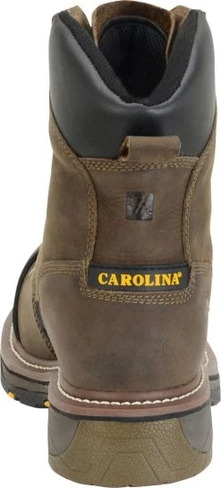 Carolina Boots: Men's CA2559 Brown 8” Composite Toe Workflex Work Boots -Work Shoes Store ca2559 500xauto heel