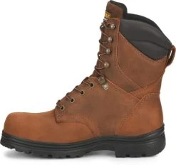 Carolina Boots: Men's CA3524 Steel Toe Brown EH Waterproof Work Boots -Work Shoes Store ca3524 500xauto instep 1