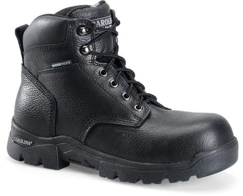 Carolina Boots: Men's CA3537 Black Circuit 6" Waterproof Composite Toe Work Boot 3 Carolina Boots: Men's CA3537 Black Circuit 6" Waterproof Composite Toe Work Boot