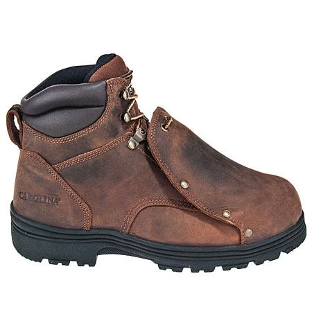 Carolina Boots: Men's Brown CA3630 Steel Toe Metatarsal Guard EH Work Boots 6 Carolina Boots: Men's Brown CA3630 Steel Toe Metatarsal Guard EH Work Boots - Image 4
