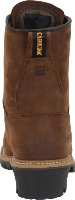 Carolina Boots: Men's Waterproof CA4821 Insulated Logger Boots -Work Shoes Store ca4821 500xauto heel