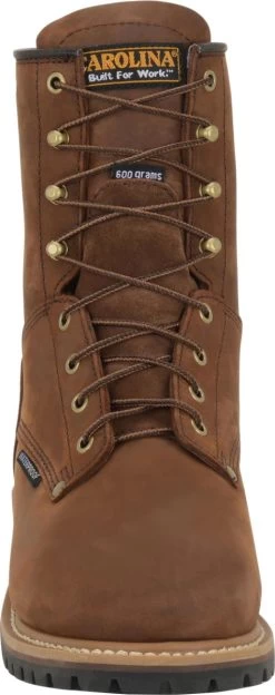 Carolina Boots: Men's Waterproof CA4821 Insulated Logger Boots -Work Shoes Store ca4821 500xauto toe