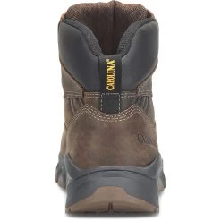 Carolina Boots: Men's CA5556 Brown Composite Toe Subframe 6" Lightweight Work Boot -Work Shoes Store ca5556 500xauto heeledit