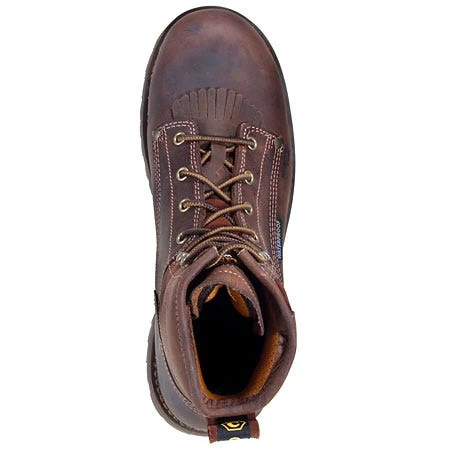 Carolina Boots: Men's Waterproof Brown CA7028 EH Work Boots 4 Carolina Boots: Men's Waterproof Brown CA7028 EH Work Boots - Image 2