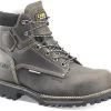 Carolina Boots: Men's CA7532 Grey 6” PitStop Waterproof Comp Toe Work Boots