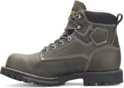Carolina Boots: Men's CA7532 Grey 6” PitStop Waterproof Comp Toe Work Boots 11 Carolina Boots: Men's CA7532 Grey 6” PitStop Waterproof Comp Toe Work Boots -Work Shoes Store ca7532 500xauto instep
