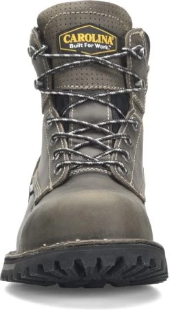 Carolina Boots: Men's CA7532 Grey 6” PitStop Waterproof Comp Toe Work Boots 12 Carolina Boots: Men's CA7532 Grey 6” PitStop Waterproof Comp Toe Work Boots -Work Shoes Store ca7532 500xauto toe