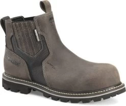Carolina Boots: Men's CA7541 Steeple Gray I-Beam ROMEO Waterproof Carbon Composite Toe Boot -Work Shoes Store ca7541