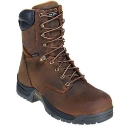 Carolina Boots: Men's Waterproof Brown CA8020 Slip-Resistant Work Boots -Work Shoes Store ca8020 carolinap 01