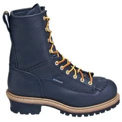 Carolina Boots: Men's Steel Toe 8 Inch CA9825 Waterproof Logger Boots -Work Shoes Store ca9825 carolinao 01