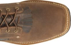 Carolina Boots: Men's CA9855 Brown 8" Composite Square Toe Waterproof Logger Boot -Work Shoes Store ca9855 500xauto top