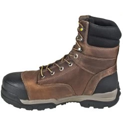 Carhartt Boots: Energy 8-Inch Waterproof EH Composite Toe CME8355 Men's Brown Work Boots -Work Shoes Store carhartt cme8355 i 01 1