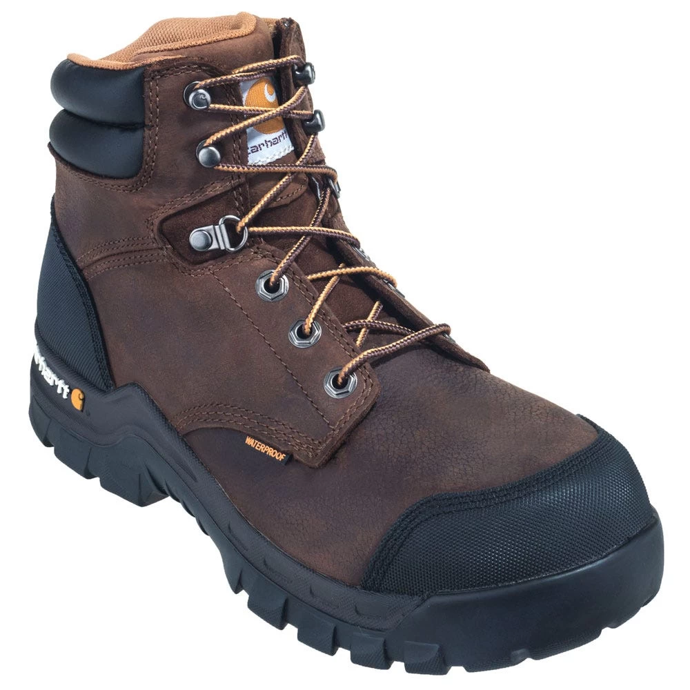 Carhartt Boots: Men's CMF6380 Waterproof Composite Toe EH Rugged Flex Boots 7 Carhartt Boots: Men's CMF6380 Waterproof Composite Toe EH Rugged Flex Boots - Image 5