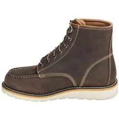 Carhartt Boots: Men's CMW6095 Brown 6-Inch Waterproof General Toe Wedge Boots 11 Carhartt Boots: Men's CMW6095 Brown 6-Inch Waterproof General Toe Wedge Boots -Work Shoes Store carhartt cmw6095 i 01