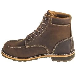 Carhartt Boots: Men's CMW6197 Brown Waterproof 6-Inch General Toe Work Boots 11 Carhartt Boots: Men's CMW6197 Brown Waterproof 6-Inch General Toe Work Boots -Work Shoes Store carhartt cmw6197 i 01