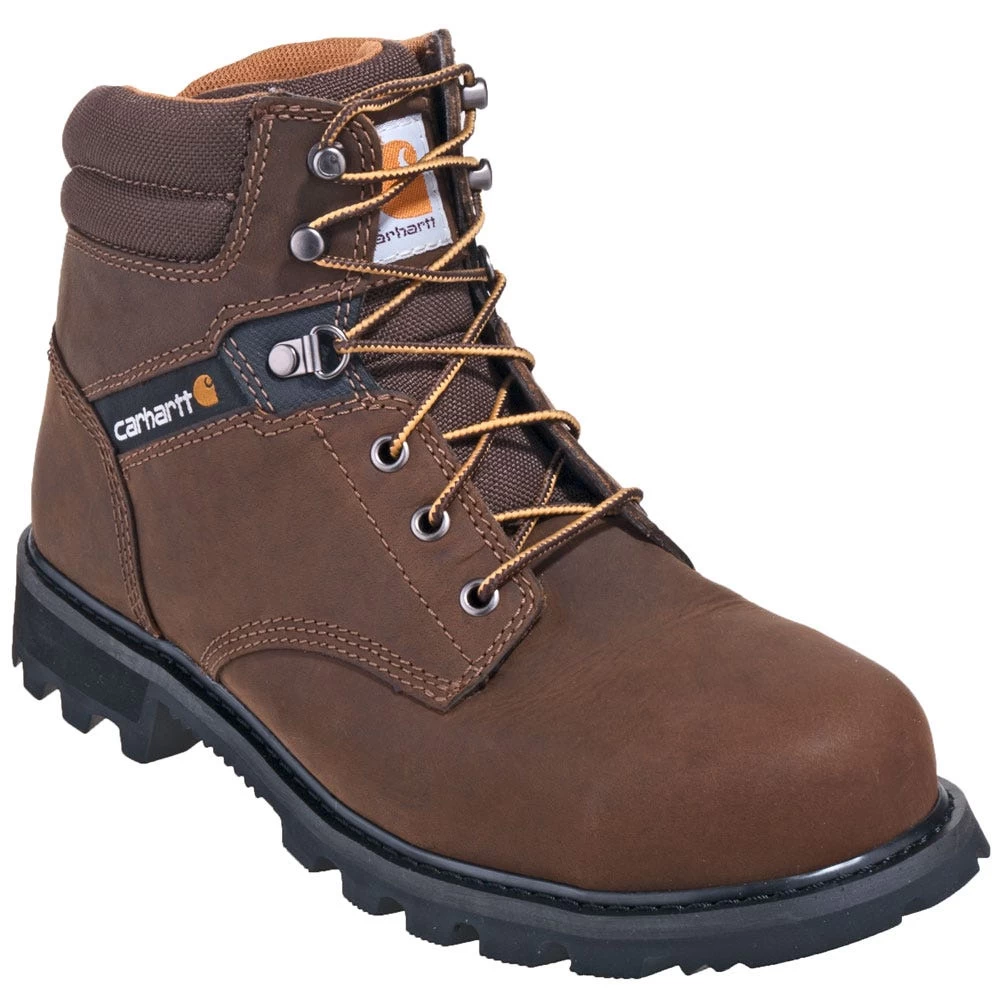 Carhartt Boots: Men's CMW6174 Brown 6-Inch Non-Safety Toe Work Boots 5 Carhartt Boots: Men's CMW6174 Brown 6-Inch Non-Safety Toe Work Boots - Image 3
