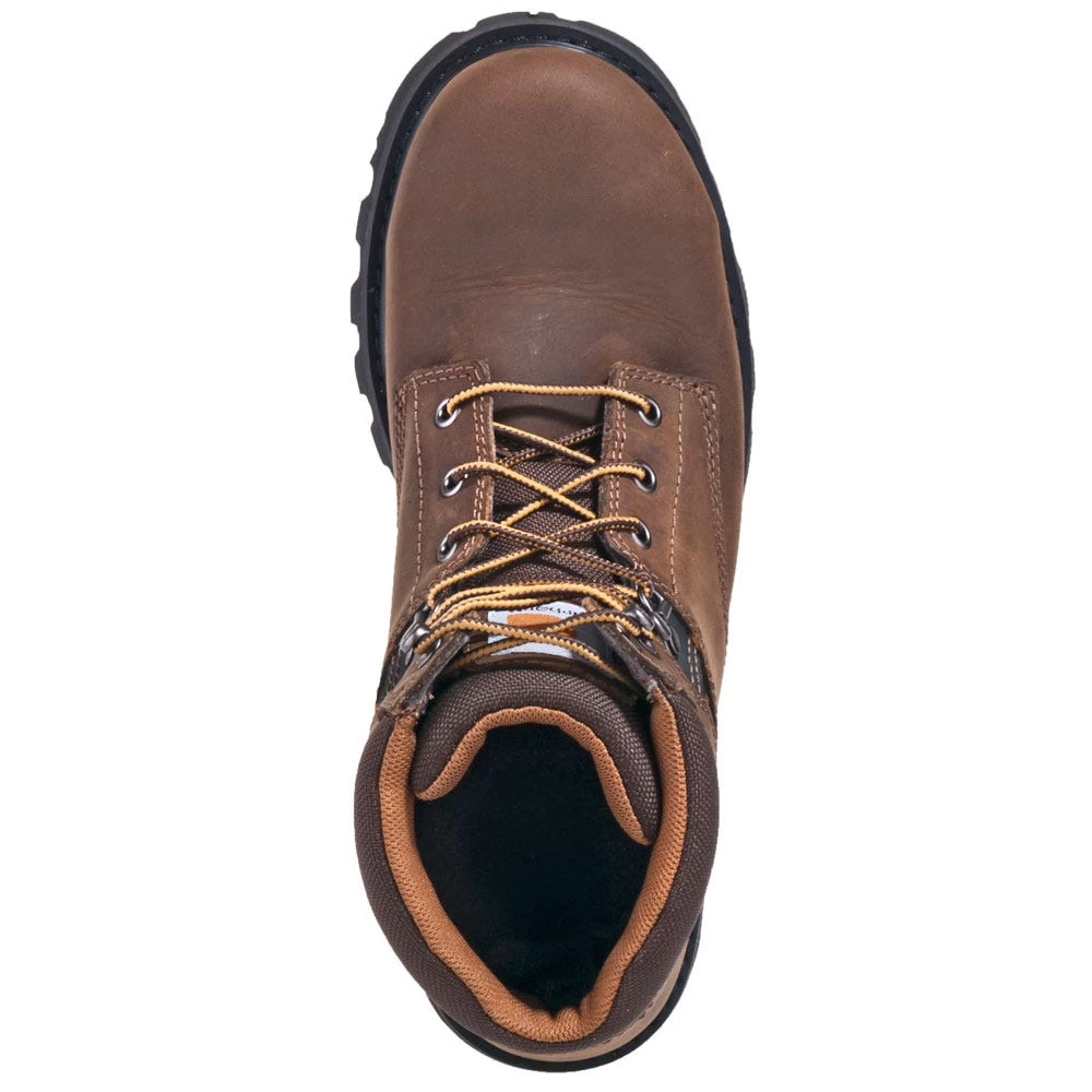 Carhartt Boots: Men's CMW6174 Brown 6-Inch Non-Safety Toe Work Boots 4 Carhartt Boots: Men's CMW6174 Brown 6-Inch Non-Safety Toe Work Boots - Image 2