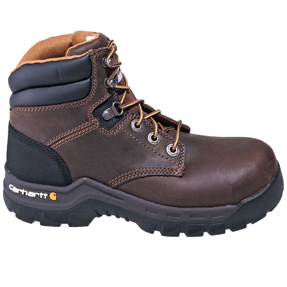 Carhartt Boots: Women's CWF5355 Brown Composite Toe EH 6-Inch Work Boots 6 Carhartt Boots: Women's CWF5355 Brown Composite Toe EH 6-Inch Work Boots - Image 4