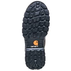 Carhartt Boots: Men's CMF8720 Brown Met Guard Waterproof 8-Inch Work Boots -Work Shoes Store carhartt cwf8720 s 01