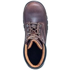 Carhartt Boots: Men's Brown CMF6066 Slip Resistant Leather Work Flex EH Boots -Work Shoes Store carhartt footwear cmf6366 t 01 1