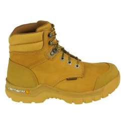 Carhartt Boots: Men's Wheat CMF6356 Composite Toe Waterproof Work Boots -Work Shoes Store carhartt cmf6056 o 001 1