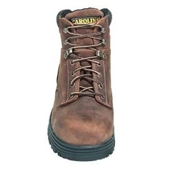 Carolina Boots: Men's Brown CA3526 Steel Toe Waterproof Slip-Resistant EH Boots -Work Shoes Store carolina ca3526 f 01