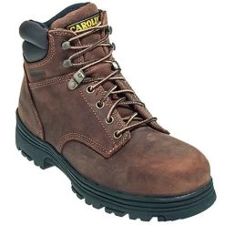 Carolina Boots: Men's Brown CA3526 Steel Toe Waterproof Slip-Resistant EH Boots -Work Shoes Store carolina ca3526 p 01