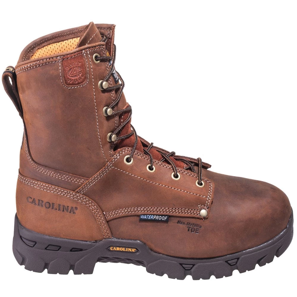 Carolina Boots: Men's CA9582 Internal Met Guard Waterproof Composite Toe Boots 6 Carolina Boots: Men's CA9582 Internal Met Guard Waterproof Composite Toe Boots - Image 4
