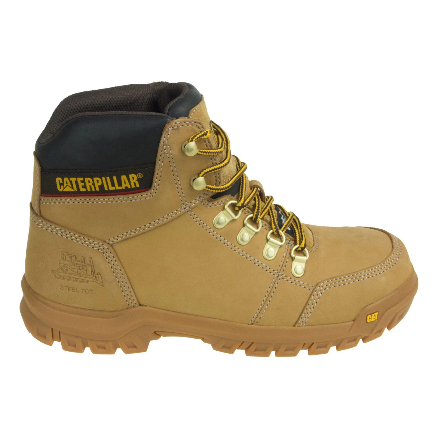 Caterpillar Boots: Outline Wheat 6" 90801 Men's Steel Toe EH Boots 8 Caterpillar Boots: Outline Wheat 6" 90801 Men's Steel Toe EH Boots - Image 6