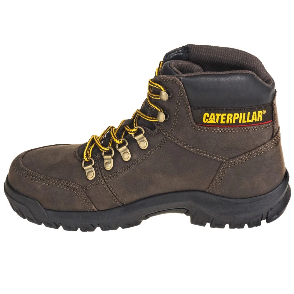Caterpillar Boots: Men's P90803 Steel Toe EH Outline Seal Brown Work Boots 5 Caterpillar Boots: Men's P90803 Steel Toe EH Outline Seal Brown Work Boots - Image 3