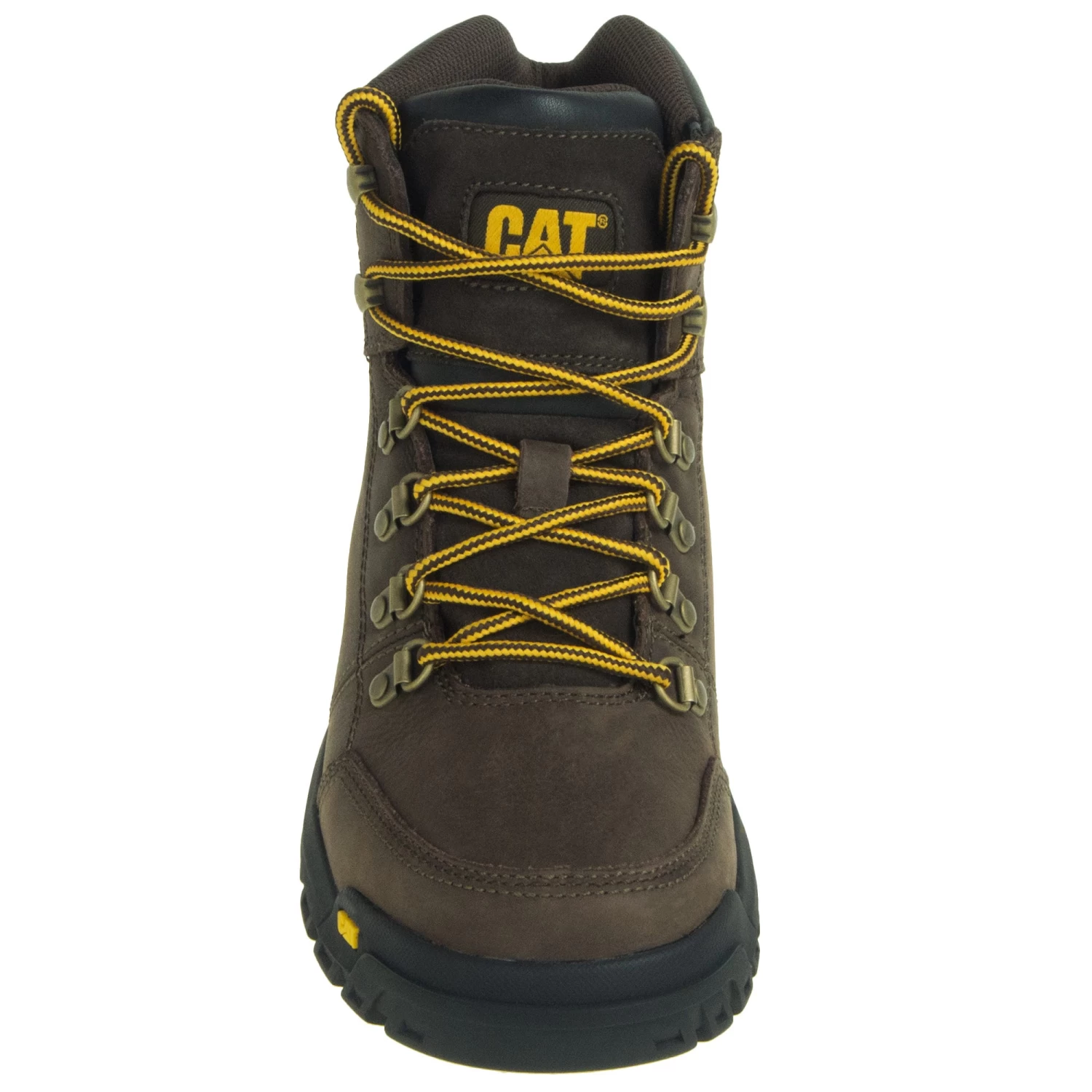 Caterpillar Boots: Men's Outline General Toe 74087 Brown 6" Boots 4 Caterpillar Boots: Men's Outline General Toe 74087 Brown 6" Boots - Image 2