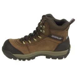 Caterpillar Boots: Women's Ally 90760 Brown Composite Toe Work Boots -Work Shoes Store cat p90760 i 001