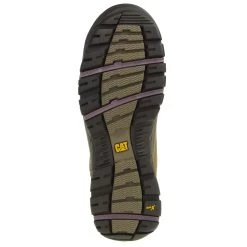 Caterpillar Boots: Women's Ally 90760 Brown Composite Toe Work Boots -Work Shoes Store cat p90760 s 001