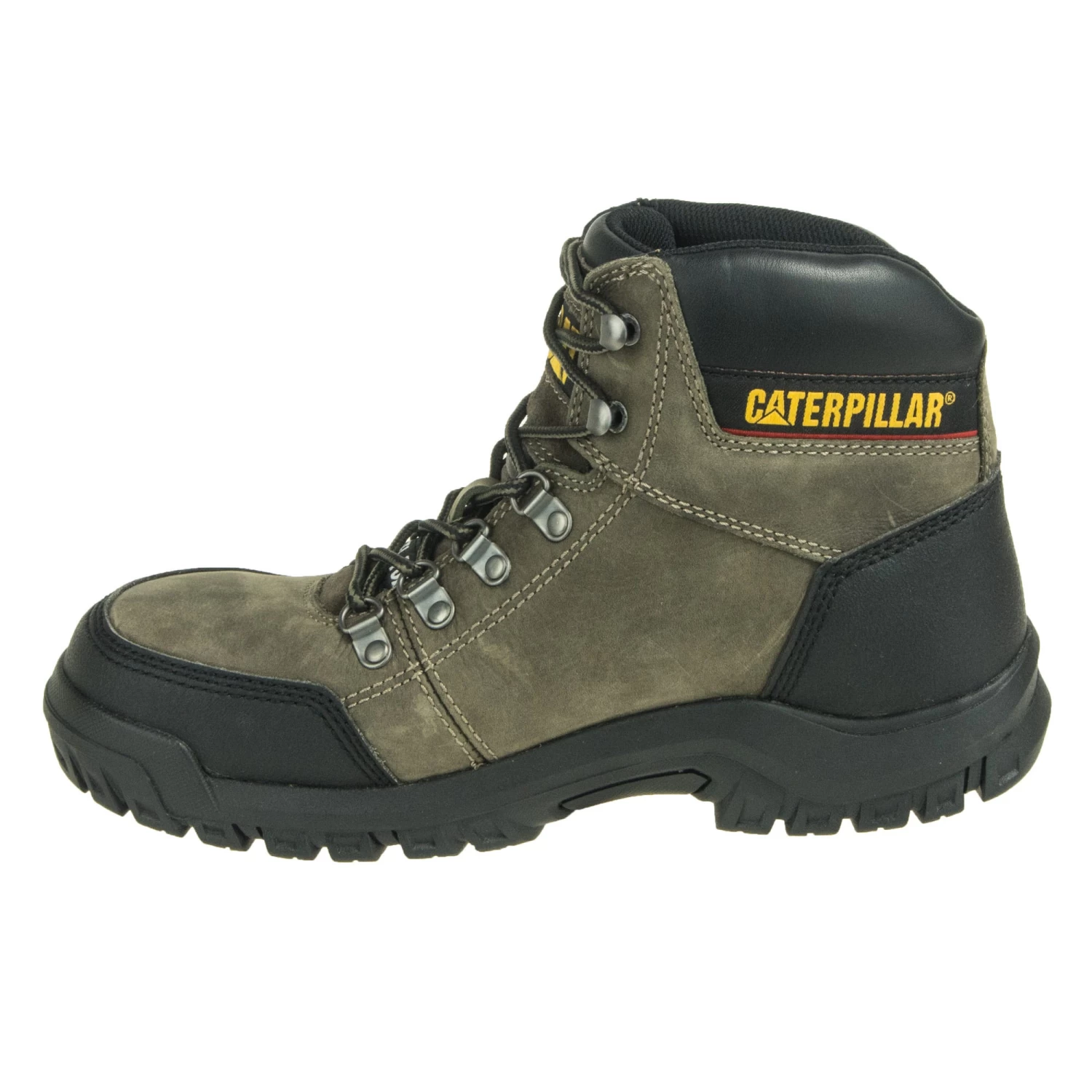 Caterpillar Boots: Men's Outline Grey 90802 EH Steel Toe Boots 4 Caterpillar Boots: Men's Outline Grey 90802 EH Steel Toe Boots - Image 2