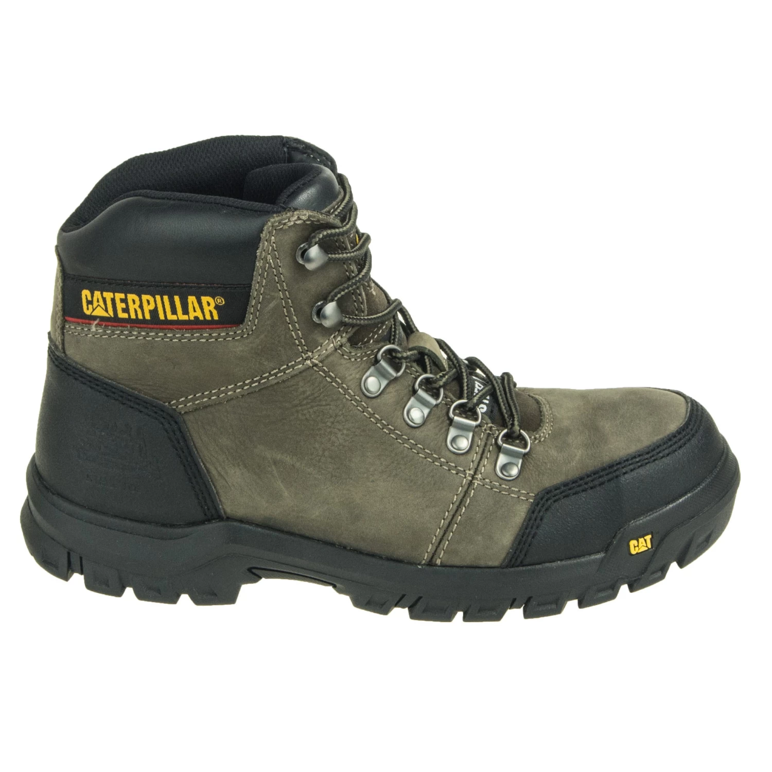 Caterpillar Boots: Men's Outline Grey 90802 EH Steel Toe Boots 5 Caterpillar Boots: Men's Outline Grey 90802 EH Steel Toe Boots - Image 3