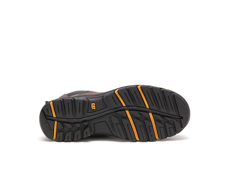 Caterpillar Boots: Men's P91026 Brown Wheelbase Steel Toe Work Boot 7 Caterpillar Boots: Men's P91026 Brown Wheelbase Steel Toe Work Boot - Image 5