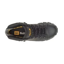 Caterpillar Boots: Men's P91542 Black Composite Toe Invader Hiker Waterproof Work Boot 10 Caterpillar Boots: Men's P91542 Black Composite Toe Invader Hiker Waterproof Work Boot -Work Shoes Store catm p91542 032122 s23 top