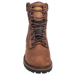 Chippewa Boots: Men's Brown 55069 Steel Toe Waterproof Insulated EH Work Boots -Work Shoes Store chippewa 55069 f 01