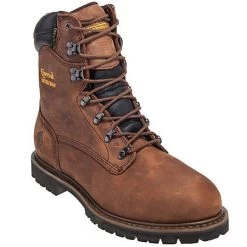 Chippewa Boots: Men's Brown 55069 Steel Toe Waterproof Insulated EH Work Boots -Work Shoes Store chippewa 55069 p 01