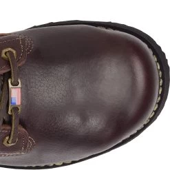 Carolina Boots: Men's CA517 Brown Steel Toe INT 2.0 Domestic Broad Toe Winged D3O Internal MetGuard Work Boot -Work Shoes Store cla 005 ca517edit